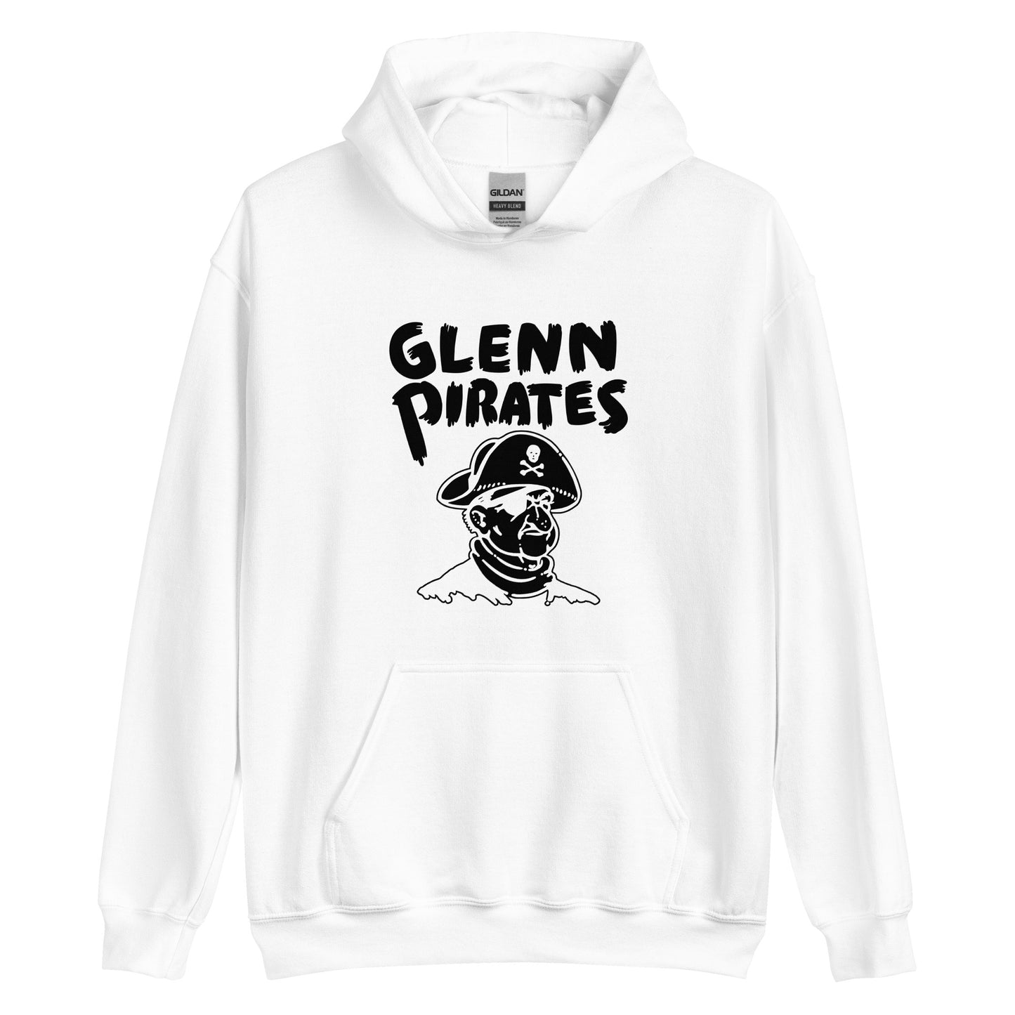 Glenn HS Pirates - mascot design  -  Unisex Hoodie