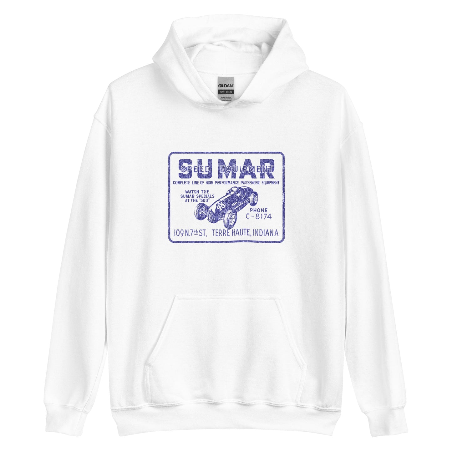 Sumar Speed Equipment - Terre Haute Indiana - design 2  -  Unisex Hoodie