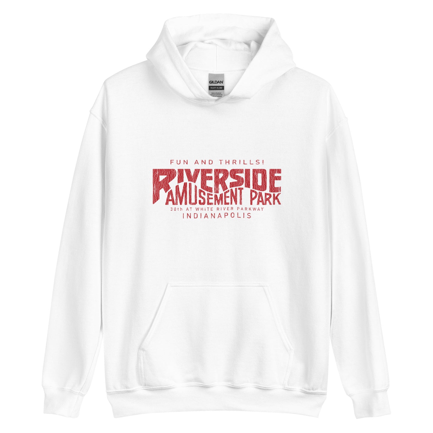 Riverside Amusement Park - Indianapolis Indiana  -  Unisex Hoodie