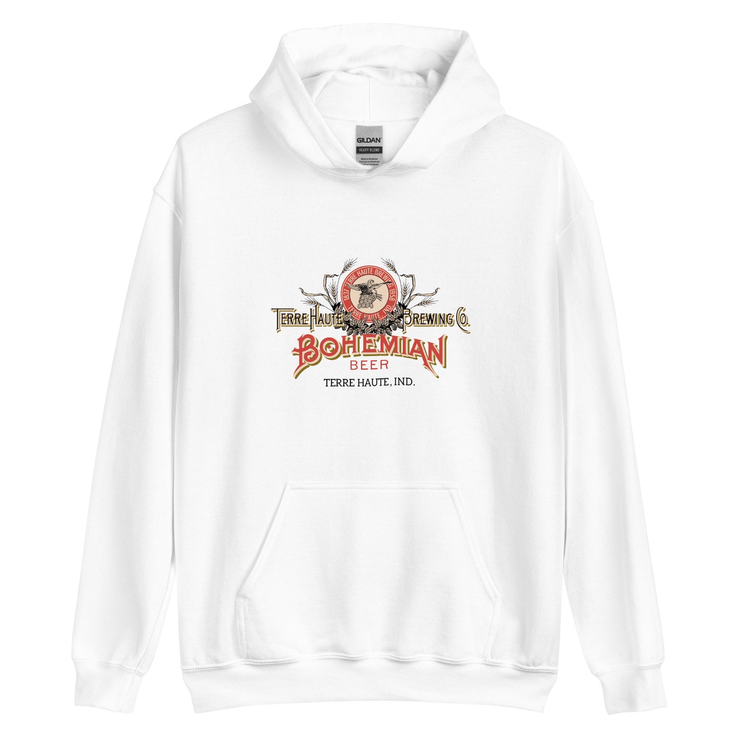 Bohemian Beer - Terre Haute Indiana  -  Unisex Hoodie