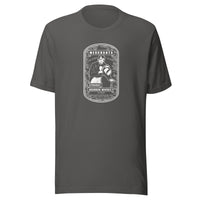 Deluxe Bourbon Whiskey / Merchants Distilling (design 3 white) - Terre Haute Indiana  -  Short-Sleeve Unisex T-Shirt