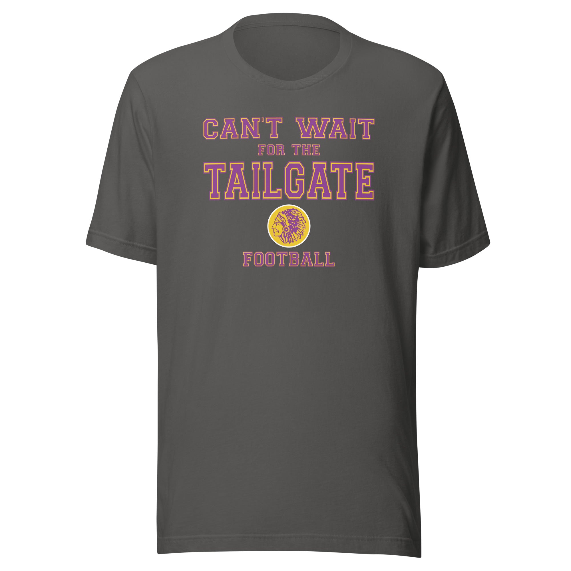 Casey-Westfield HS Warriors - Tailgate (purple/yellow)  -  Short-Sleeve Unisex T-Shirt