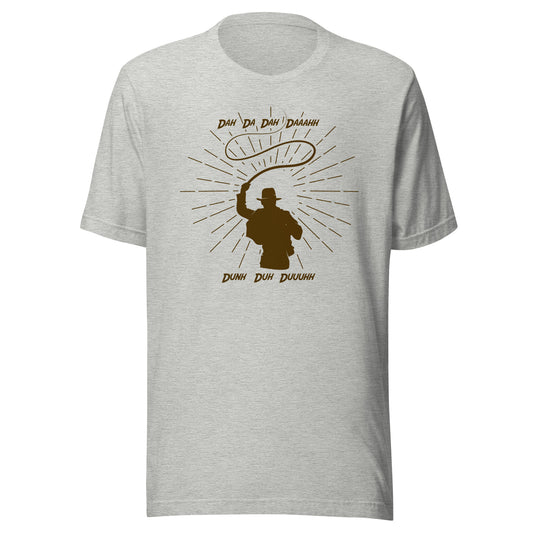 Indiana Jones Theme Song inspired design - Unisex t-shirt - EdgyHaute