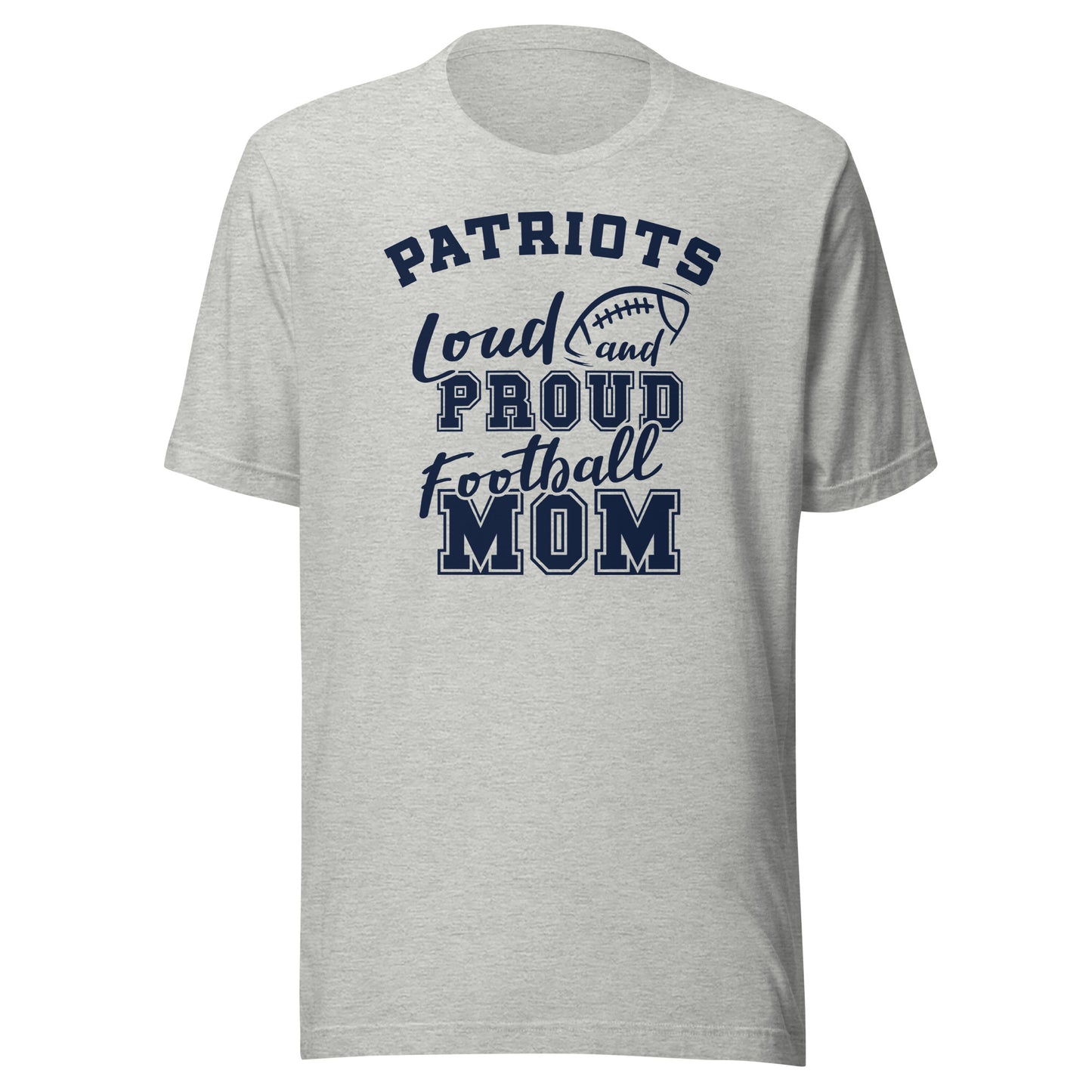 CUSTOMIZABLE - Terre Haute North Vigo HS Patriots Football Mom  -  Unisex t-shirt