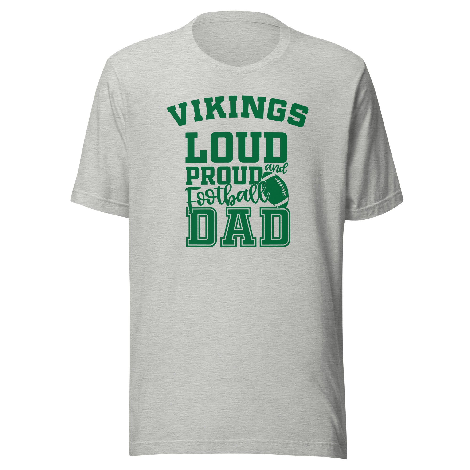 CUSTOMIZABLE - West Vigo HS Vikings Football Dad -  Unisex t-shirt