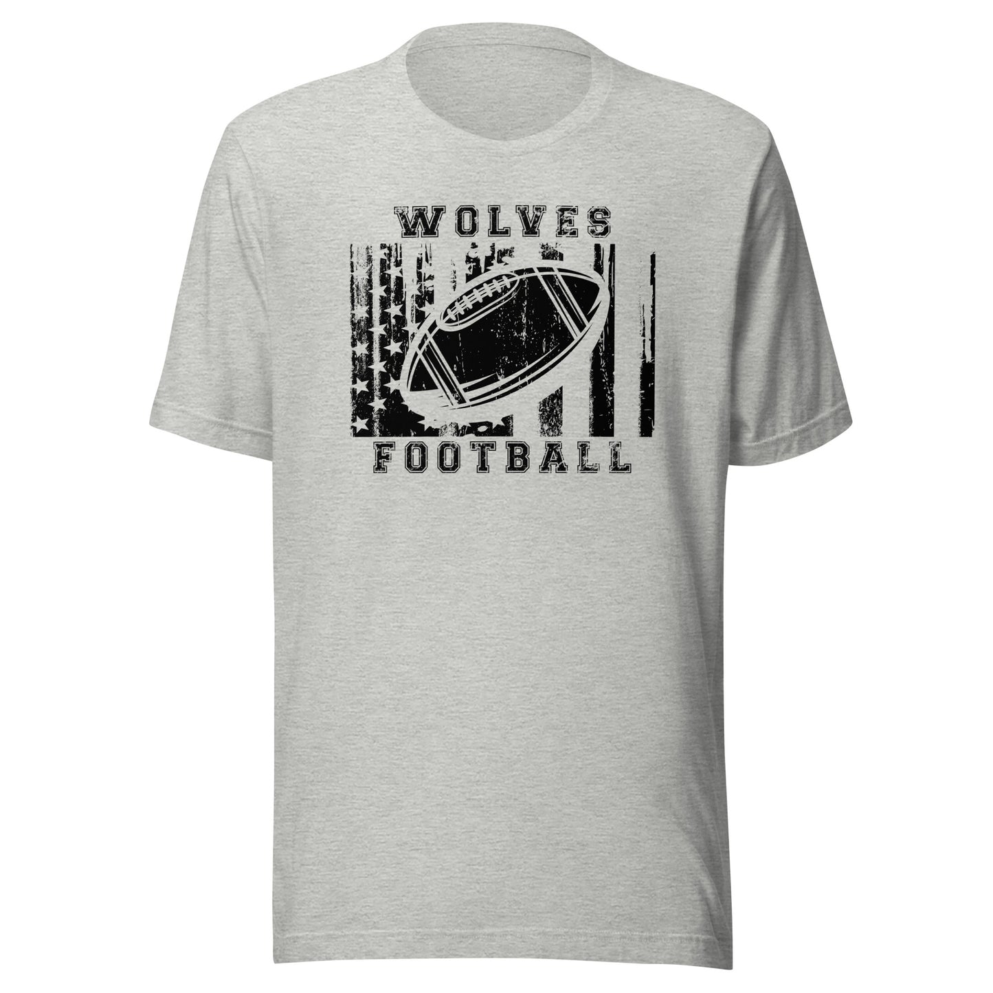 CUSTOMIZABLE - Parke Heritage HS Wolves Football  -  Unisex t-shirt