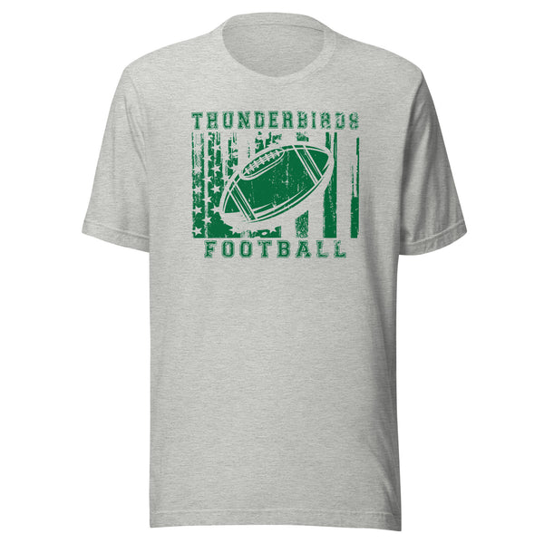 CUSTOMIZABLE - North Central HS Thunderbirds Football  -  Unisex t-shirt