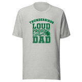 CUSTOMIZABLE - North Central HS Thunderbirds Football Dad  -  Unisex t-shirt