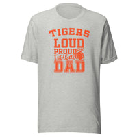 CUSTOMIZABLE - Paris HS Tigers Football Dad  -  Unisex t-shirt