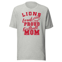 CUSTOMIZABLE - Marshall HS Lions Football Mom  -  Unisex t-shirt