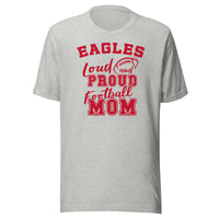 CUSTOMIZABLE - South Putnam HS Eagles Football Mom  -  Unisex t-shirt