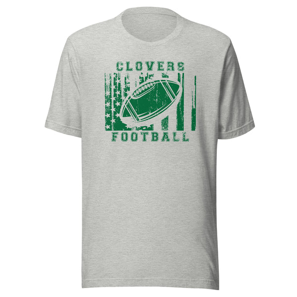CUSTOMIZABLE - Cloverdale HS Clovers Football  -  Unisex t-shirt