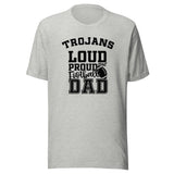 CUSTOMIZABLE - Covington HS Trojans Football Dad  -  Unisex t-shirt