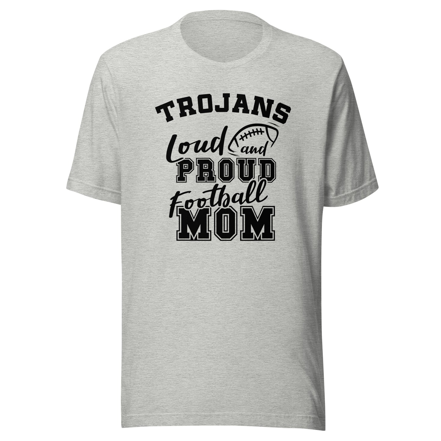 CUSTOMIZABLE - Covington HS Trojans Football Mom  -  Unisex t-shirt