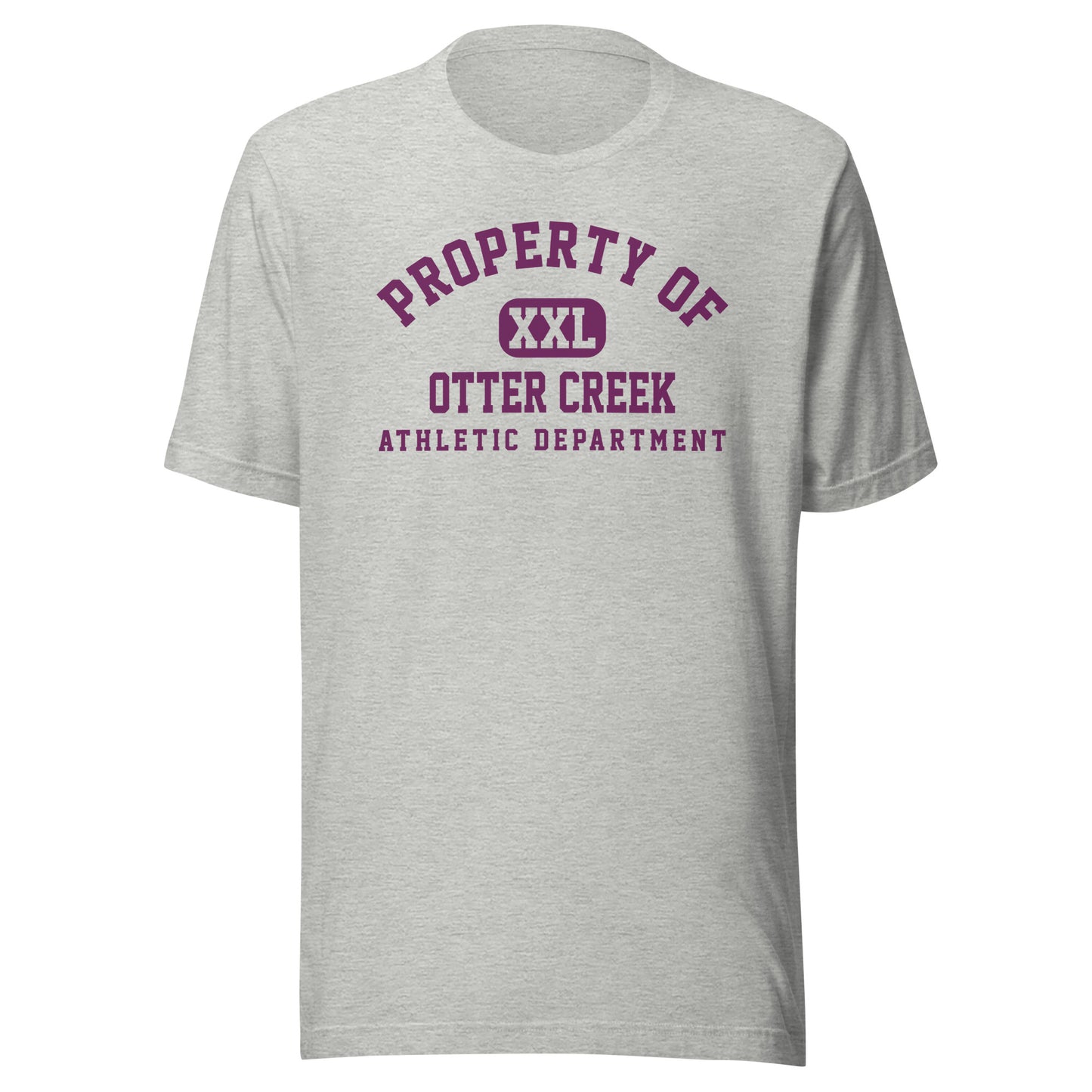 Otter Creek MS Otters - Property of Athletic Dept.  -  Unisex t-shirt