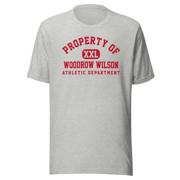 Woodrow Wilson MS Warriors - Property of Athletic Dept. - Unisex t-shirt