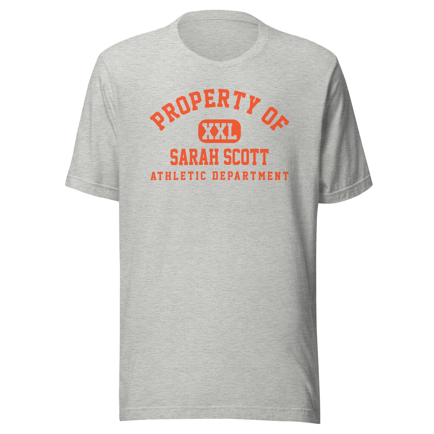 Sarah Scott MS Scotties - Property of Athletic Dept. - Unisex t-shirt