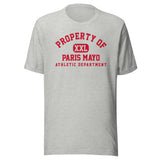 Paris Mayo MS Redbirds - Property of Athletic Dept. - Unisex t-shirt