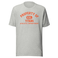 Tri-County Titans - Property of Athletic Dept. - Unisex t-shirt