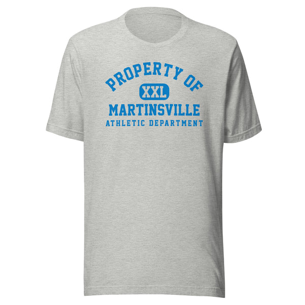Martinsville HS Blue Streaks - Property of Athletic Dept. - Unisex t-shirt