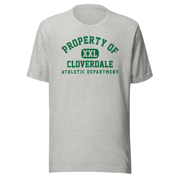 Cloverdale HS Clovers - Property of Athletic Dept. - Unisex t-shirt