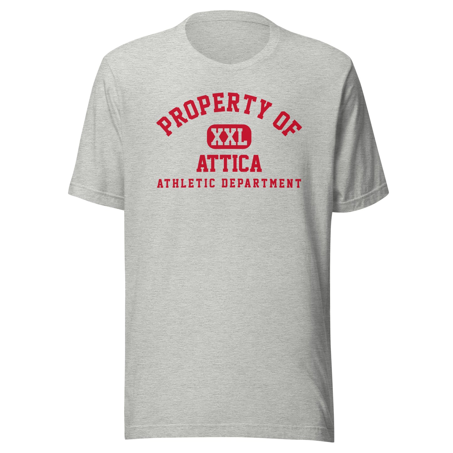 Attica HS Red Ramblers - Property of Athletic Dept. - Unisex t-shirt