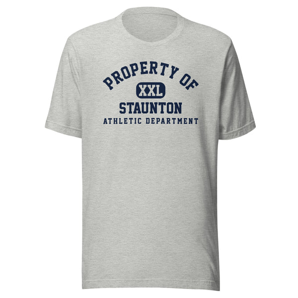 Staunton HS Yellow Jackets - Property of Athletic Dept. - Unisex t-shirt