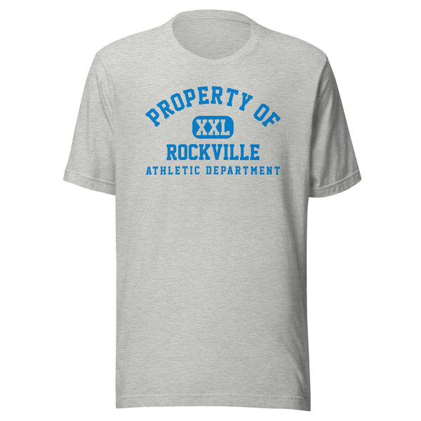 Rockville HS Rox - Property of Athletic Dept. - Unisex t-shirt
