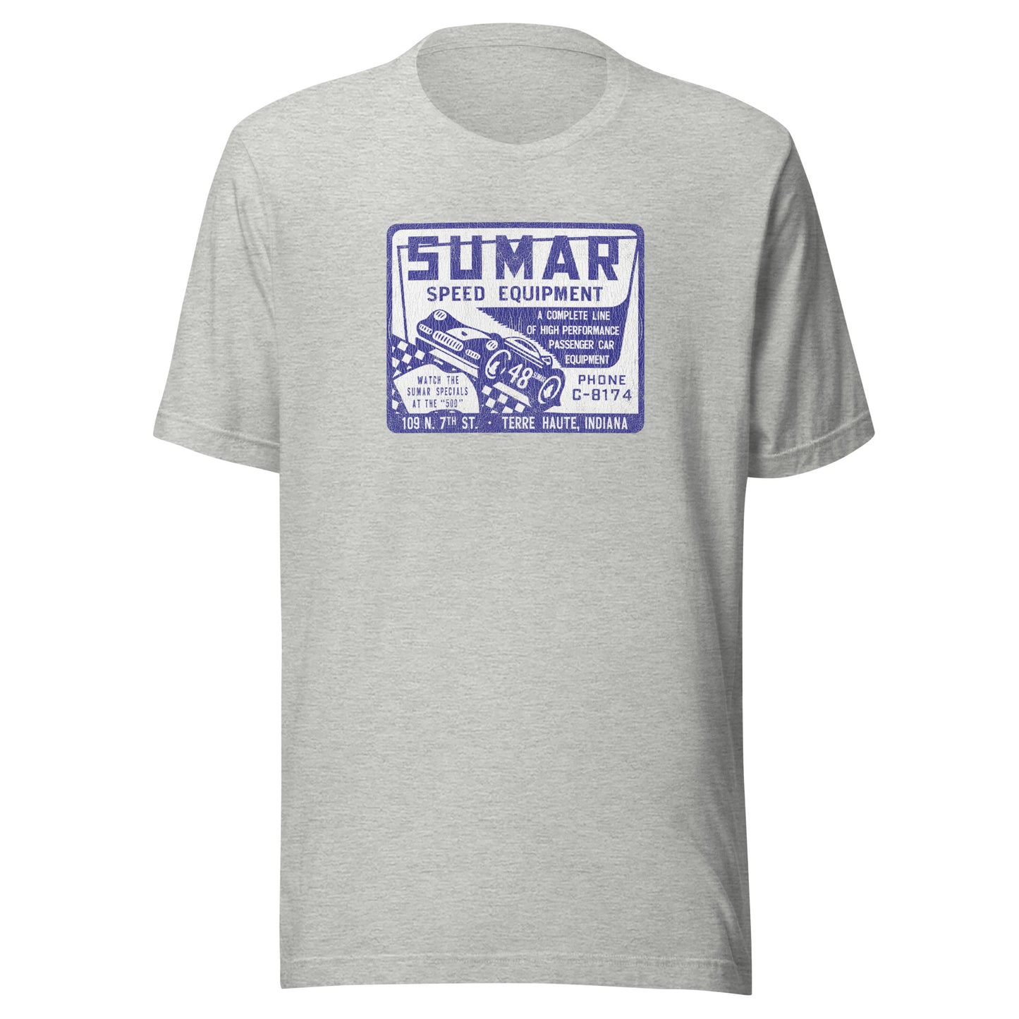 Sumar Speed Equipment - Terre Haute Indiana - design 1  -  Unisex t-shirt