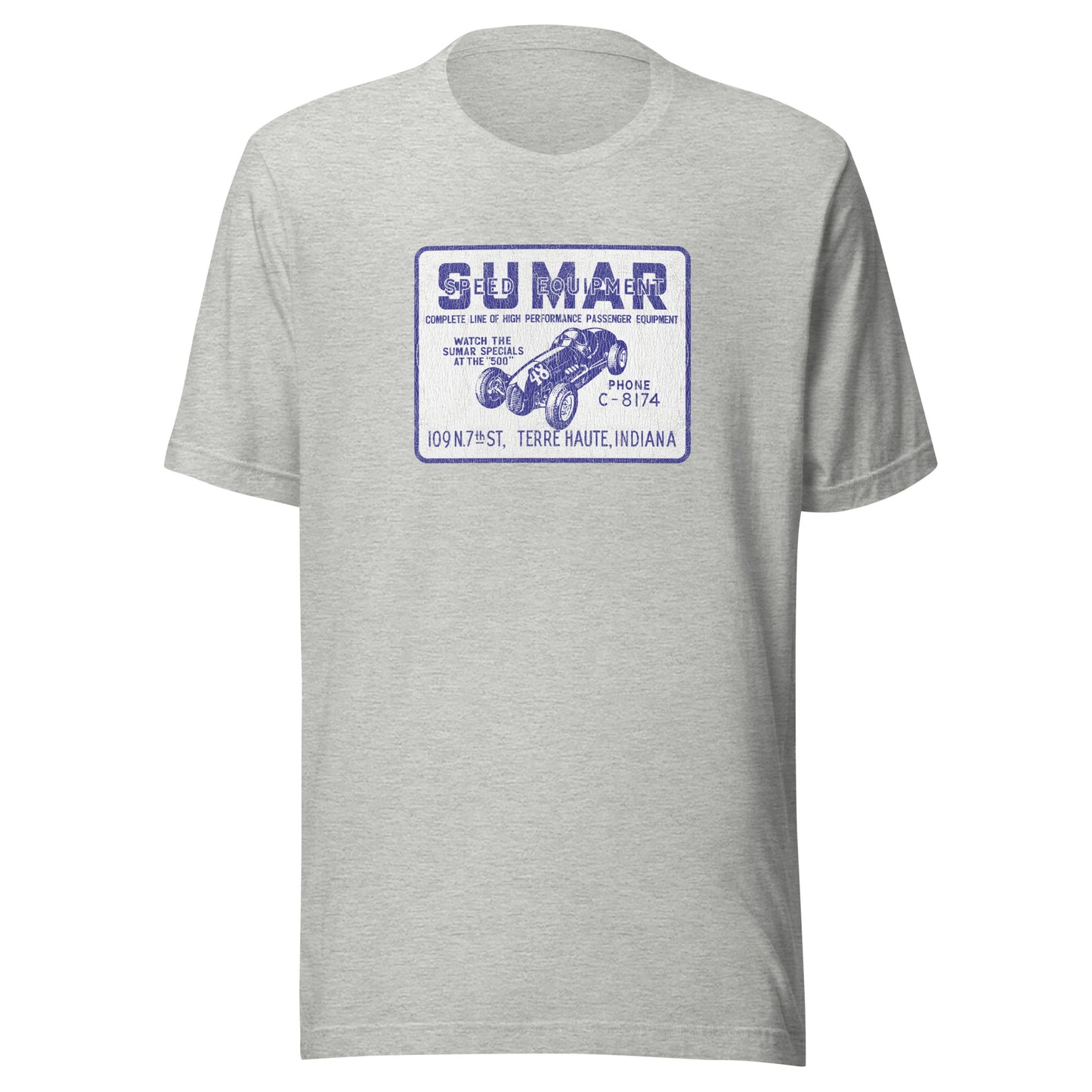 Sumar Speed Equipment - Terre Haute Indiana - design 2  -  Unisex t-shirt