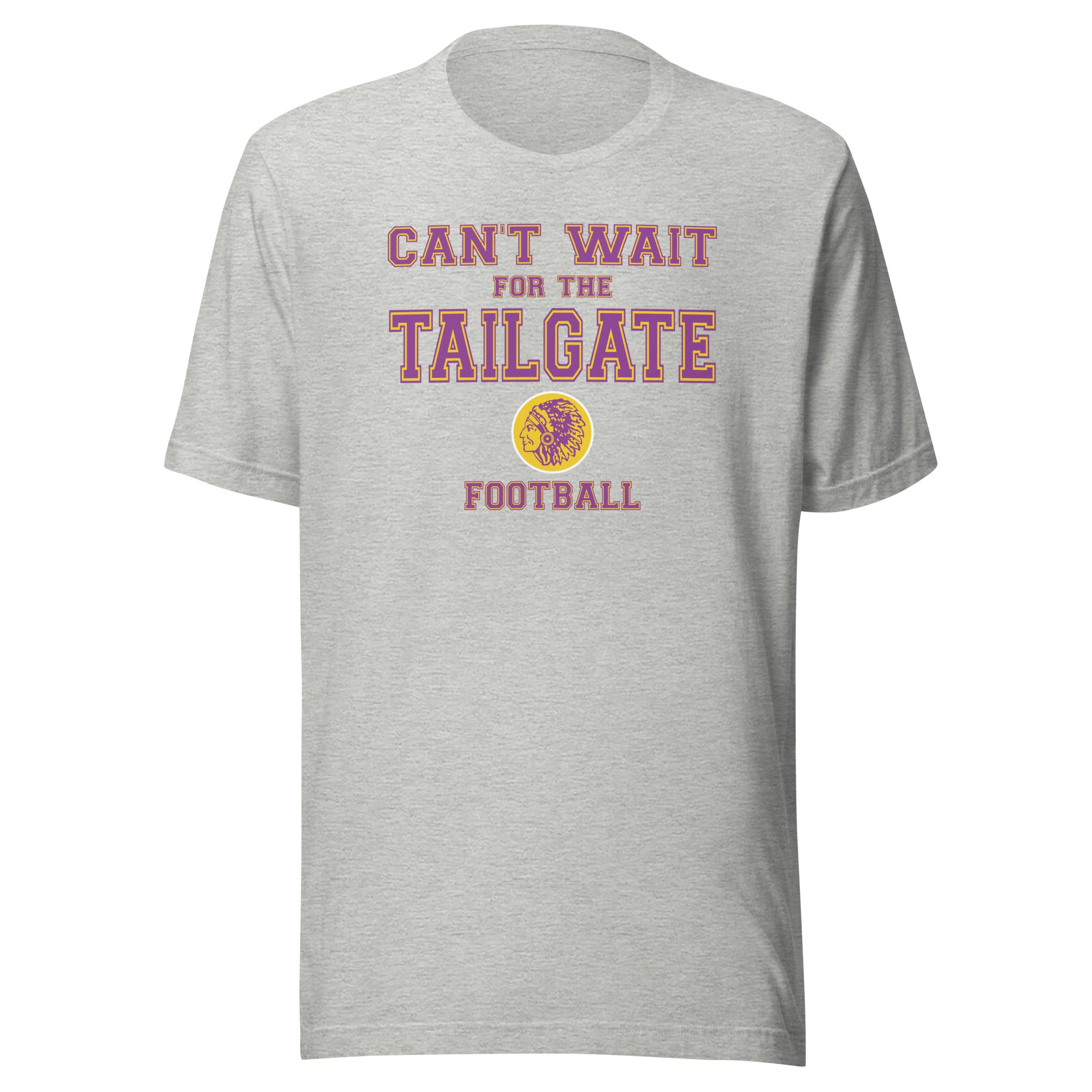 Casey-Westfield HS Warriors - Tailgate (purple/yellow)  -  Short-Sleeve Unisex T-Shirt