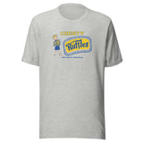 Chesty Potato Ruffles Chips / Chesty Foods (blue/yellow) - Terre Haute Indiana  -  Short-Sleeve Unisex T-Shirt