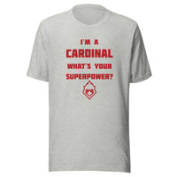 Chrisman HS Cardinals - Superpower (red)  -  Short-Sleeve Unisex T-Shirt