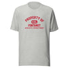 Fontanet HS Beantowners - Property of Athletic Dept. - Unisex t-shirt