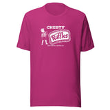 Chesty Potato Ruffles Chips / Chesty Foods (white) - Terre Haute Indiana  -  Short-Sleeve Unisex T-Shirt