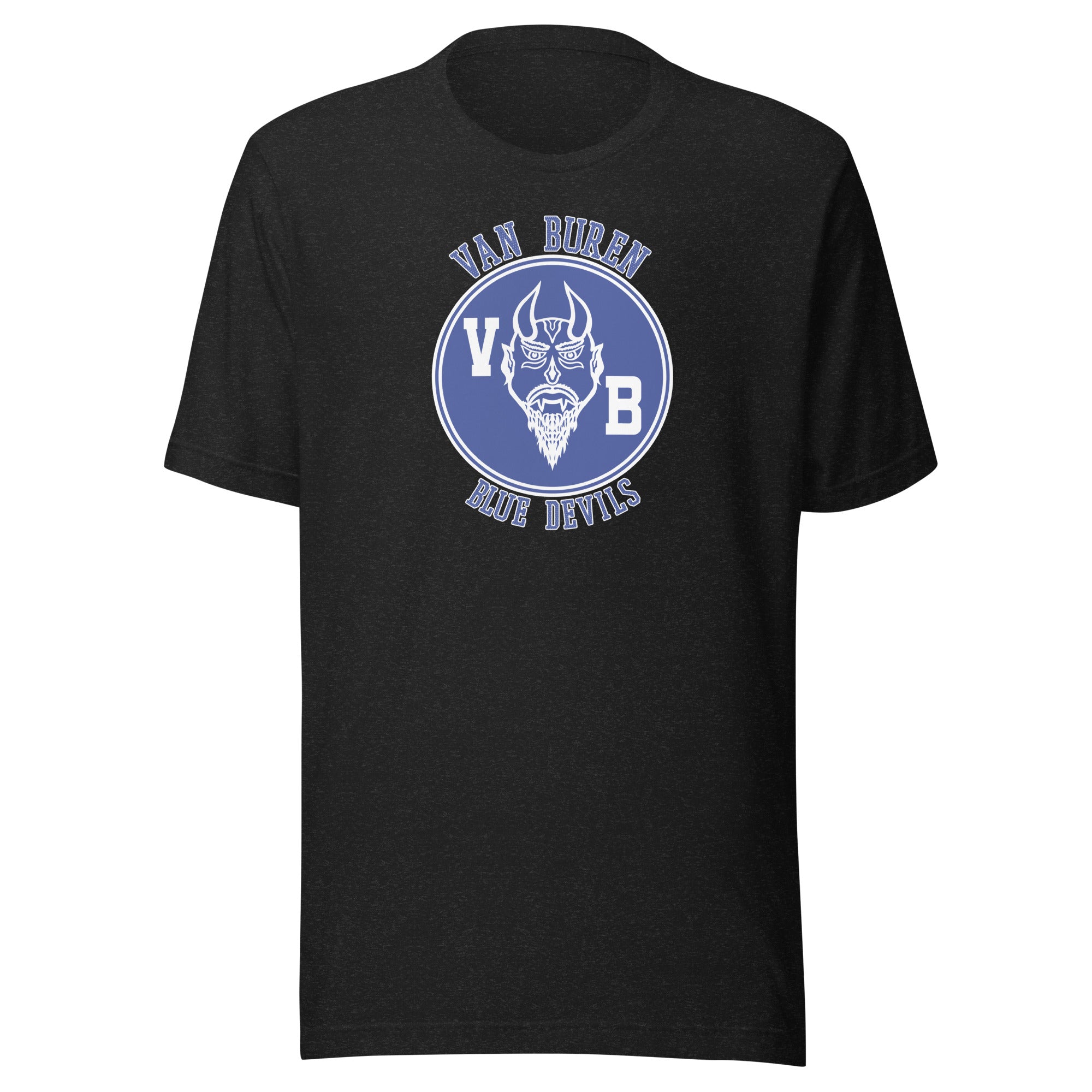 Van Buren HS Blue Devils - Center Court design  -  Unisex t-shirt