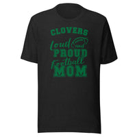 CUSTOMIZABLE - Cloverdale HS Clovers Football Mom  -  Unisex t-shirt