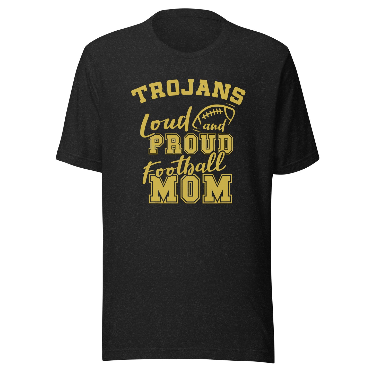 CUSTOMIZABLE - Covington HS Trojans Football Mom  -  Unisex t-shirt