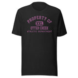 Otter Creek MS Otters - Property of Athletic Dept.  -  Unisex t-shirt