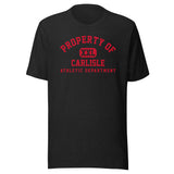 Carlisle MS Indians - Property of Athletic Dept. - Unisex t-shirt
