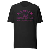 Chrisman-Scottland Jr. HS Eagles - Property of Athletic Dept. - Unisex t-shirt
