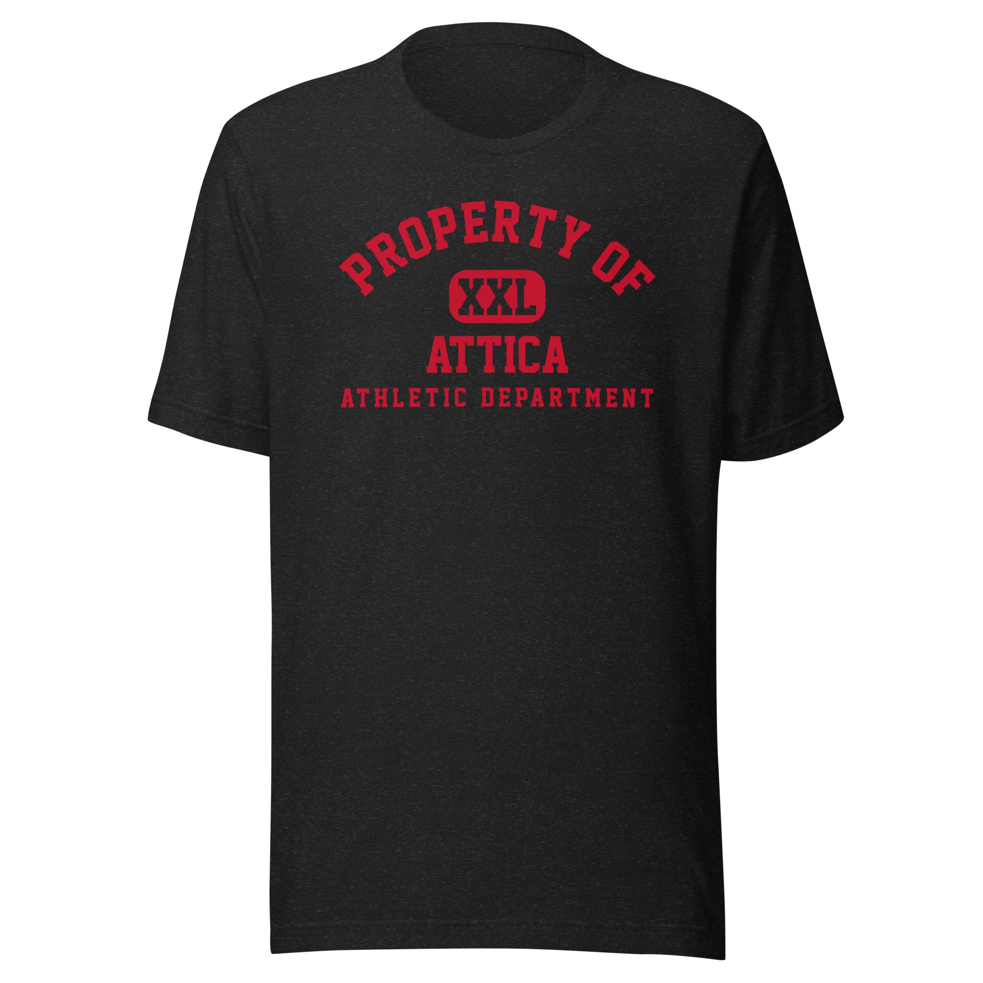 Attica HS Red Ramblers - Property of Athletic Dept. - Unisex t-shirt