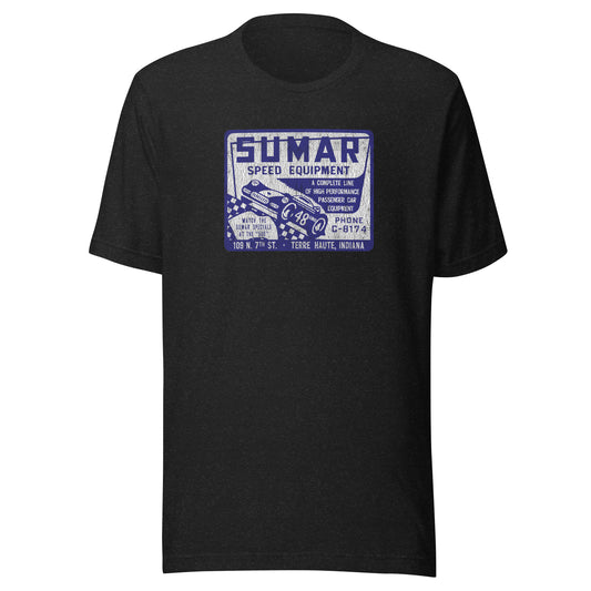 Sumar Speed Equipment - Terre Haute Indiana - design 1  -  Unisex t-shirt