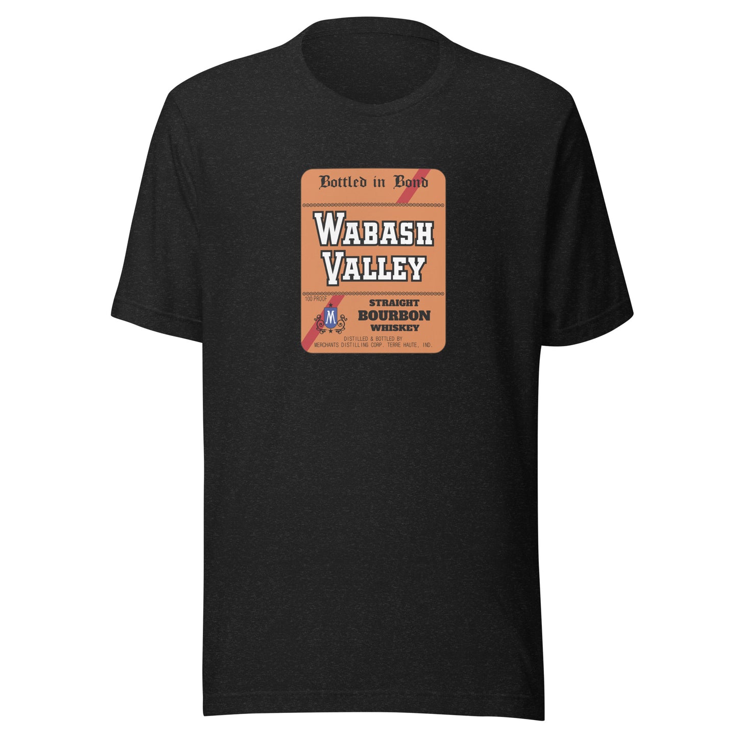 Wabash Valley Whiskey / Merchants Distilling - Terre Haute Indiana  -  Short-Sleeve Unisex T-Shirt