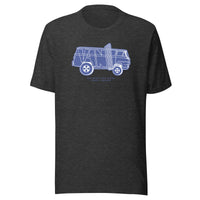 Van Buren HS Blue Devils - van design  -  Unisex t-shirt