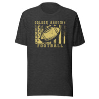 CUSTOMIZABLE - Sullivan HS Golden Arrows Football  -  Unisex t-shirt