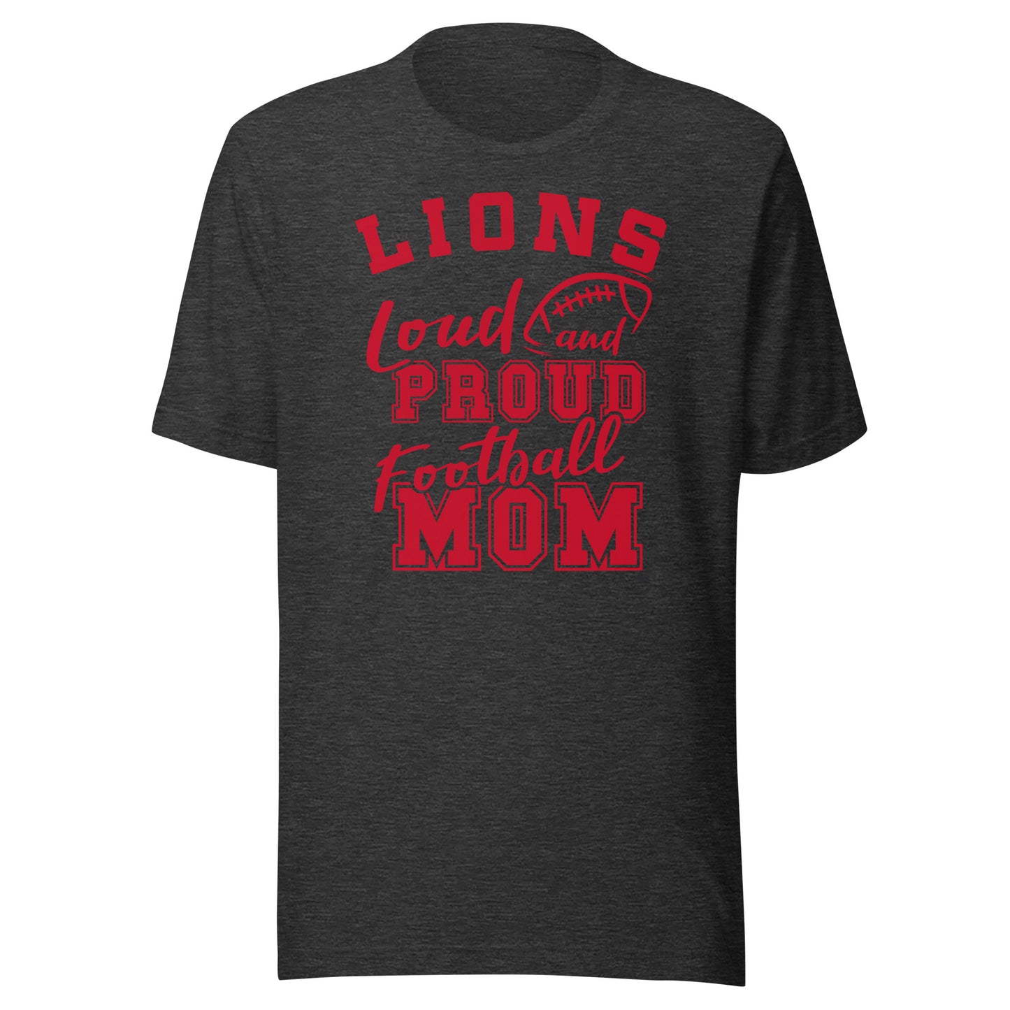 CUSTOMIZABLE - Marshall HS Lions Football Mom  -  Unisex t-shirt