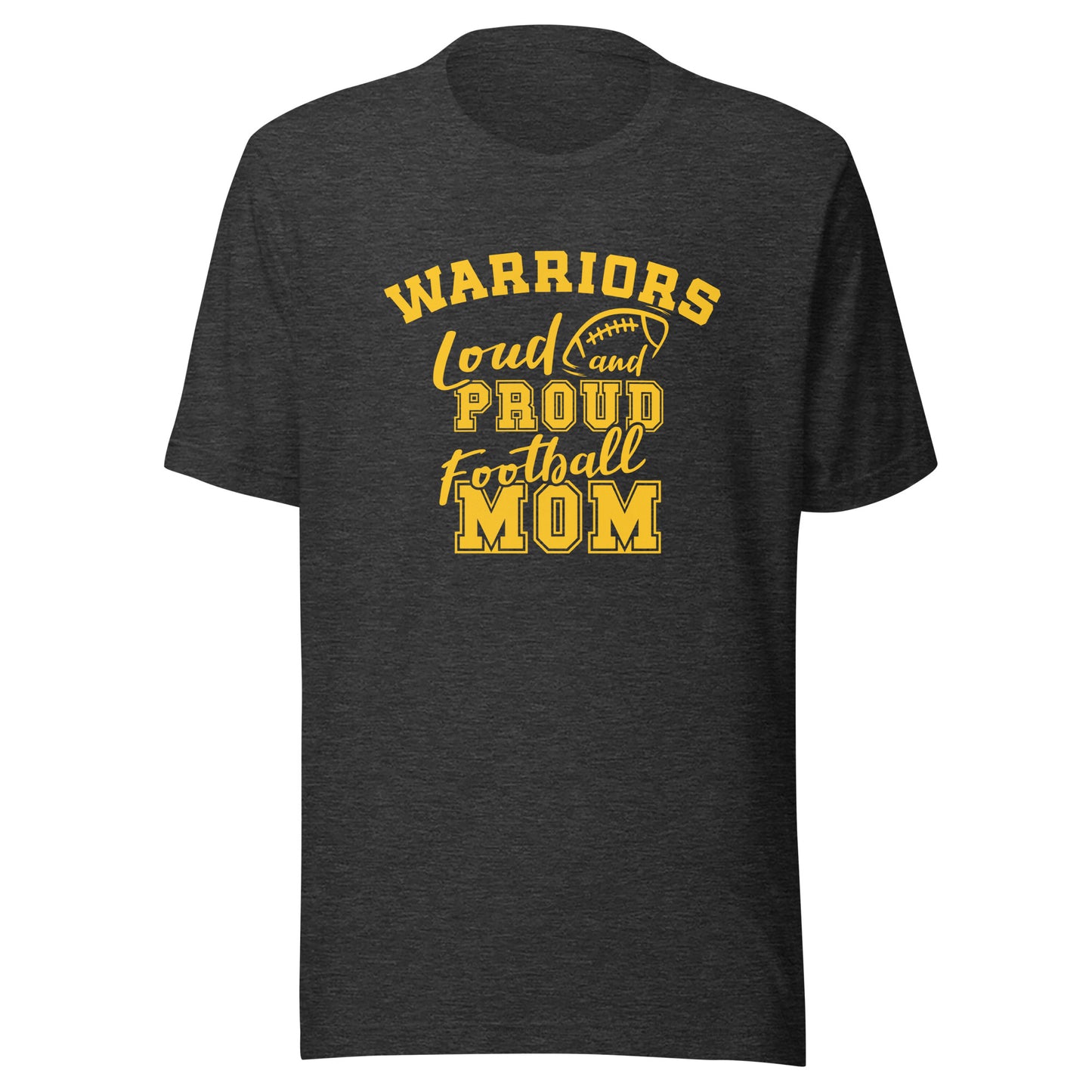 CUSTOMIZABLE - Casey-Westfield HS Warriors Football Mom  -  Unisex t-shirt