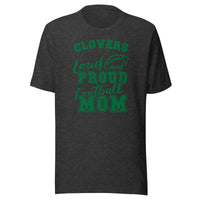 CUSTOMIZABLE - Cloverdale HS Clovers Football Mom  -  Unisex t-shirt