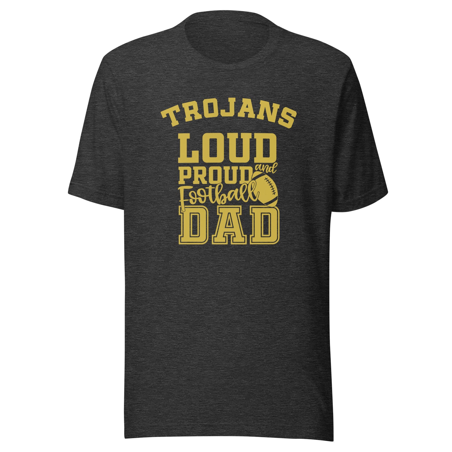 CUSTOMIZABLE - Covington HS Trojans Football Dad  -  Unisex t-shirt